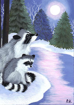 рисунок зима
