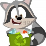 9603225-cute-cartoon-raccoon-recycling