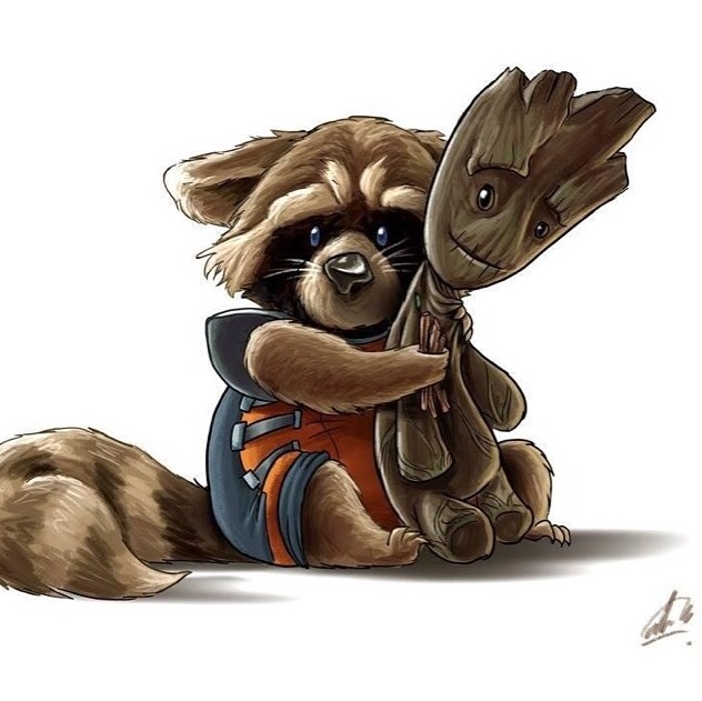 Енот, картинка енот, рисунок енота, стражи галактики, Грут, енот ракета, нарисованный енот, рисуем енота